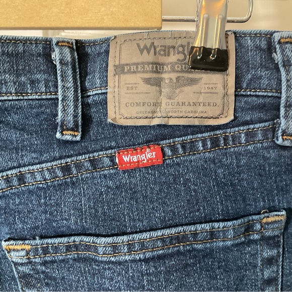 Wrangler Men’s Denim’s Straight Leg Stretch Waist Jeans. Size 34/32 - Picture 5 of 7